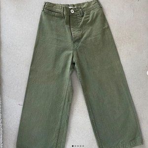 Jesse Kamm Olive Sailor Pants
